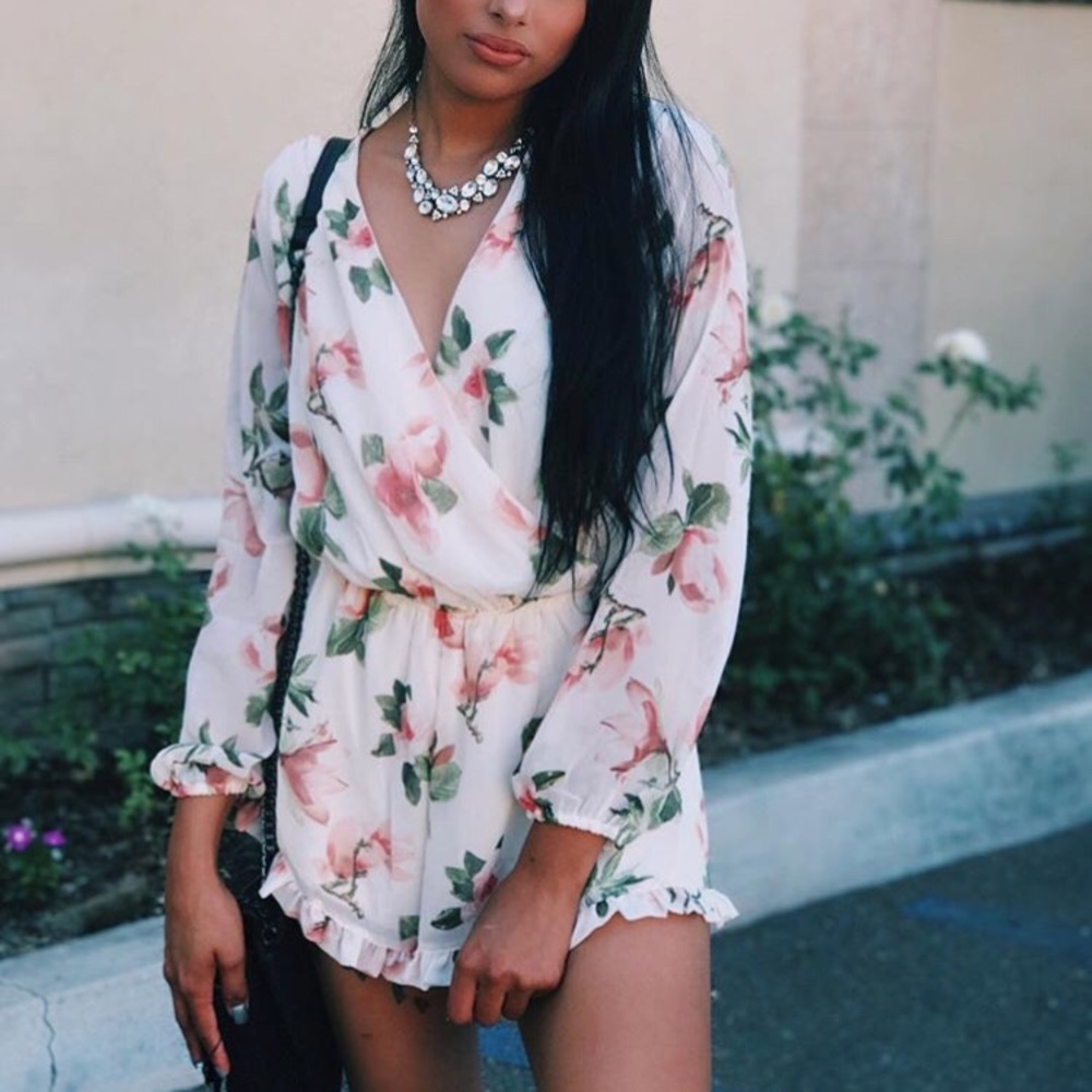 Floral Jumpsuit